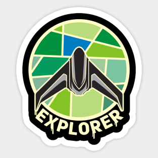 UAV EXPLORER Sticker